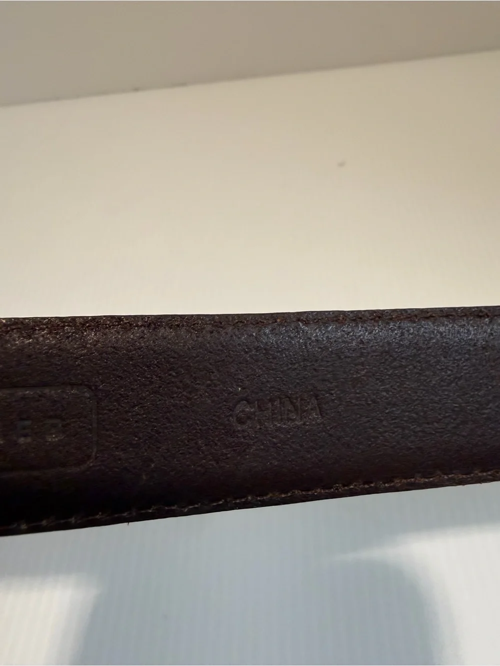 Vintage Fossil Brown Leather Western Belt Silver Buckle Hardware Size S Boho